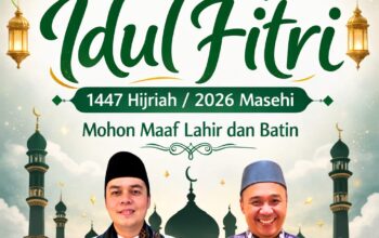 Kelurahan Jurangmangu Timur Sampaikan Ucapan Selamat Hari Raya Idul Fitri 1447 H / 2026 M