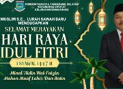 Lurah Sawah Baru Sampaikan Ucapan Idul Fitri 1447 H/2026 M