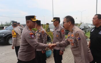 Tim Pamatwil Polda Sumut Pantau Kesiapan Pos Exitol Lima Puluh Jelang Operasi Ketupat Toba 2026