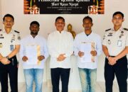 Dua Warga Binaan Lapas Labuhan Ruku Terima Remisi Khusus Jelang Hari Raya Nyepi