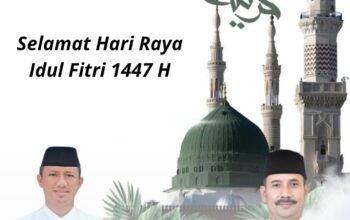 Camat Mauk dan Sekcam Sampaikan Ucapan Selamat Hari Raya Idul Fitri 1447 H