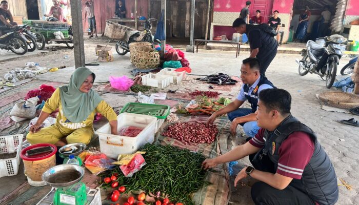 Sat Reskrim Batubara Pantau 14 Komoditas Pangan H+5 Idul Fitri, Harga Stabil dan Ketersediaan Cukup