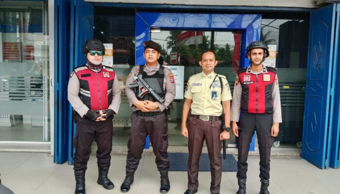 Polres Batu Bara gelar patroli roda-4, antisipasi kejahatan di sekitar fasilitas keuangan Limapuluh