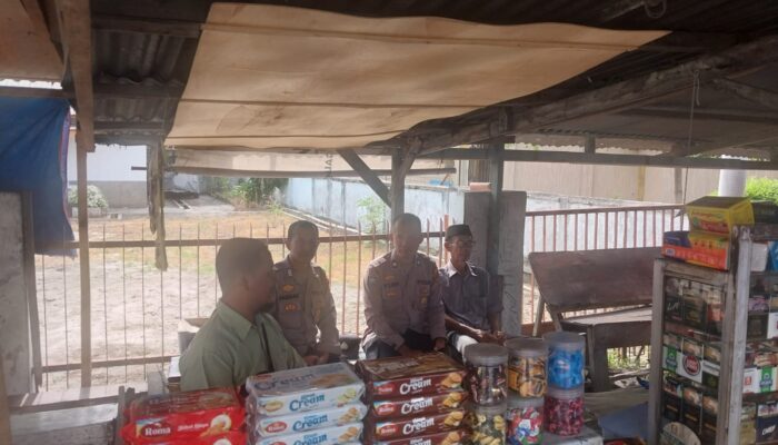 Sat Binmas Polres Batu Bara gelar cooling sistem di Desa Petatal, himbau masyarakat jaga stabilitas kamtibmas