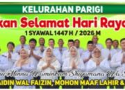 Lurah Parigi Sampaikan Ucapan Idul Fitri 1447 H, Ajak Pererat Silaturahmi