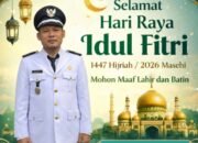 Lurah Pondok Betung Rahmat, SE Sampaikan Ucapan Selamat Hari Raya Idul Fitri 1447 H / 2026 M