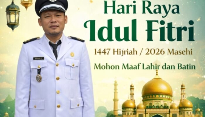 Lurah Pondok Betung Rahmat, SE Sampaikan Ucapan Selamat Hari Raya Idul Fitri 1447 H / 2026 M