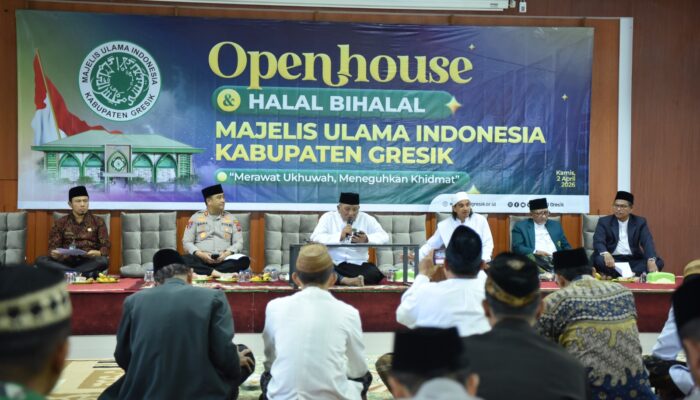 Kapolres Gresik Hadiri Halal Bihalal MUI, Perkuat Kolaborasi dengan Ulama