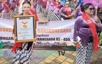 Piagam MURI Bunda Milenial Banjarnegara Muncul di Culture Carnival 2026