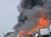 Tiga Kios Bengkel Motor Hangus Terbakar di Pamulang, Kerugian Capai Rp 3,5 Miliar
