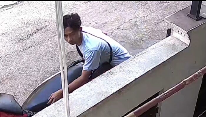 Aksi Curanmor Terekam CCTV di Tambun Selatan, Pelaku Diburu Polisi